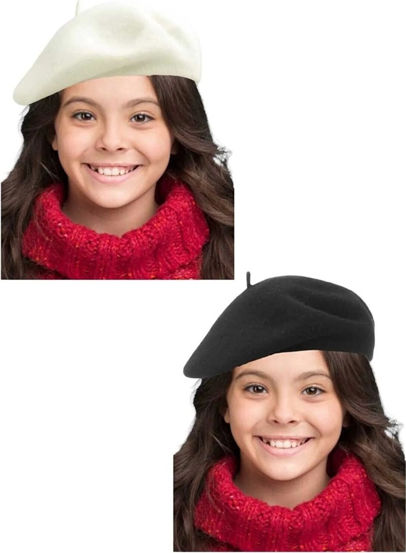 Mood Agenda Children's Set of 2 French Painter Felt Berets 