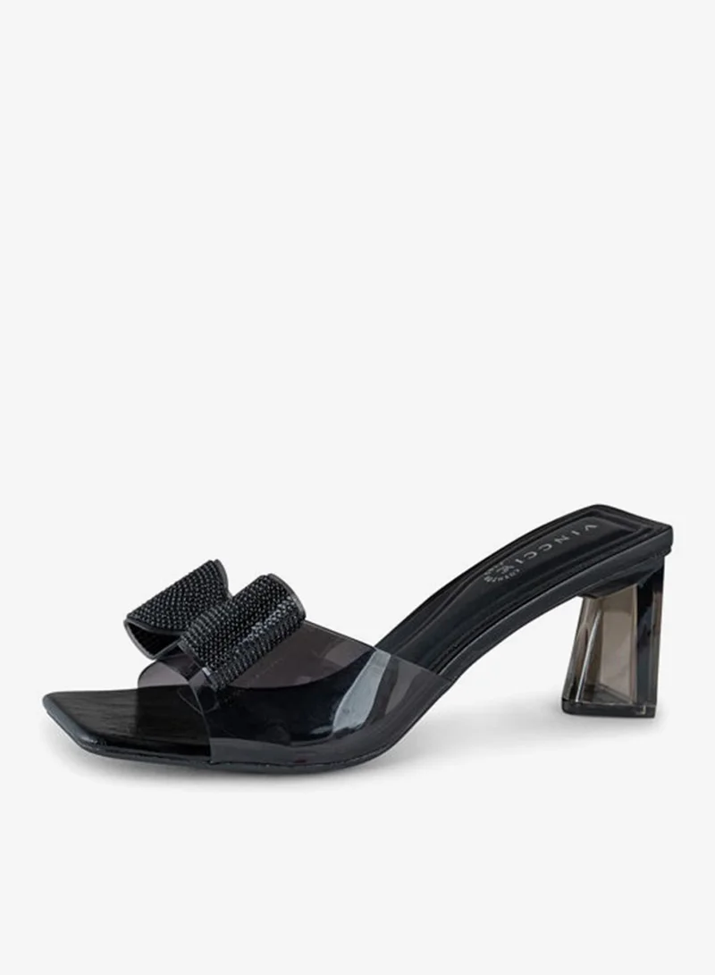 Vincci Women One Strap Mid Heel Sandals