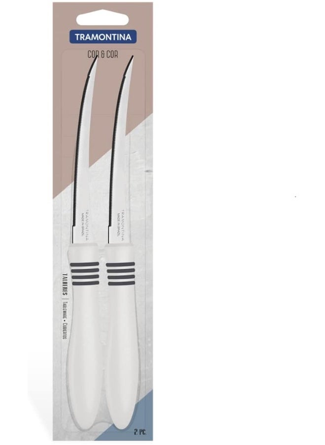 TRAMONTINA - 2 PC. TOMATO KNIVES SET COR & COR - Image 1