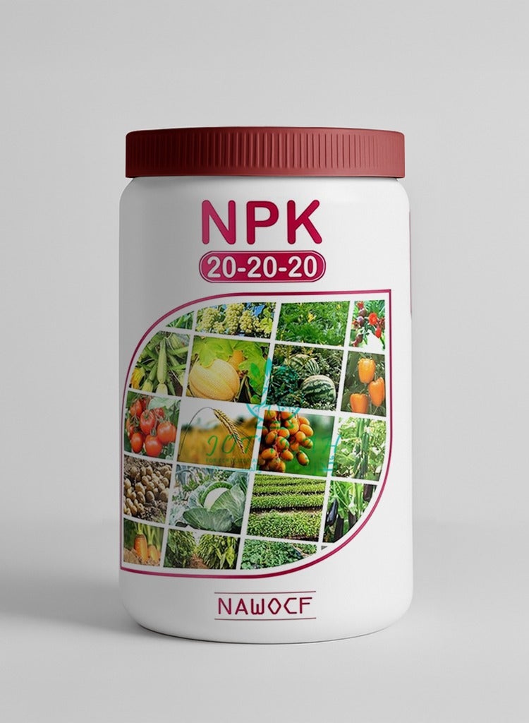 Generic Balanced NPK 20-20-20 Agricultural Fertilizer – Supports Growth, Flowering & Fruit Production 