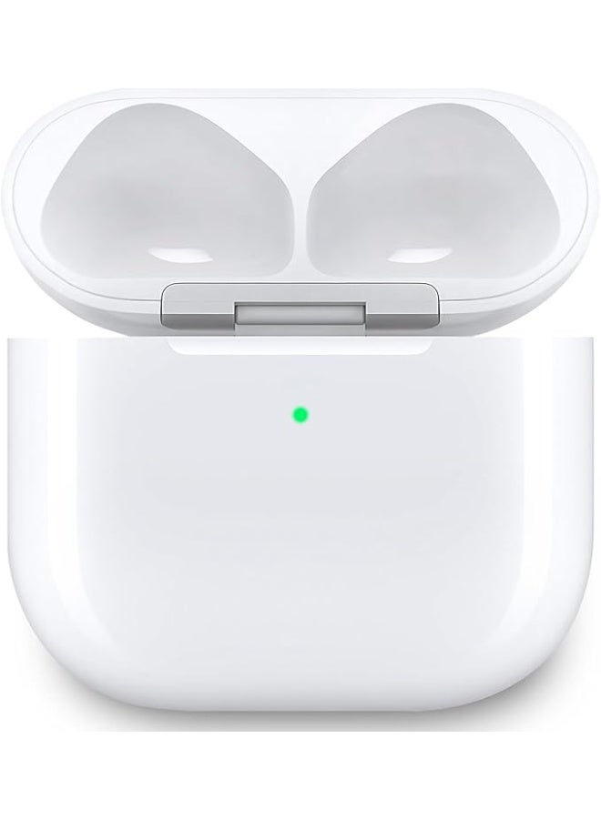 حافظة شحن لاسلكية لسماعات AirPods من الجيل الرابع، حافظة شاحن بديلة مع زر إقران بلوتوث، متوافقة مع سماعات AirPods، حافظة شاحن فقط، لا تتضمن سماعات أذن - Image 1
