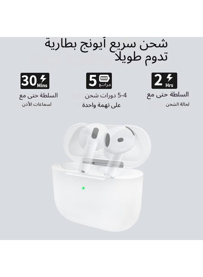 حافظة شحن لاسلكية لسماعات AirPods من الجيل الرابع، حافظة شاحن بديلة مع زر إقران بلوتوث، متوافقة مع سماعات AirPods، حافظة شاحن فقط، لا تتضمن سماعات أذن - Image 4