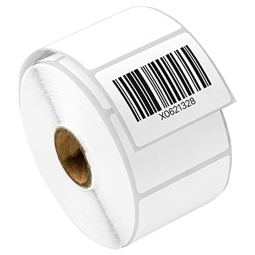OfficeSmartLabels 2" x 1.5" Direct Thermal Label - Compatible with Rollo Label Printer & Zebra Desktop Printers – 1” Core, Postage Barcode Address Shipping Sticker, Adhesive & Perforated - 4 Rolls, 1000/Roll - Image 1