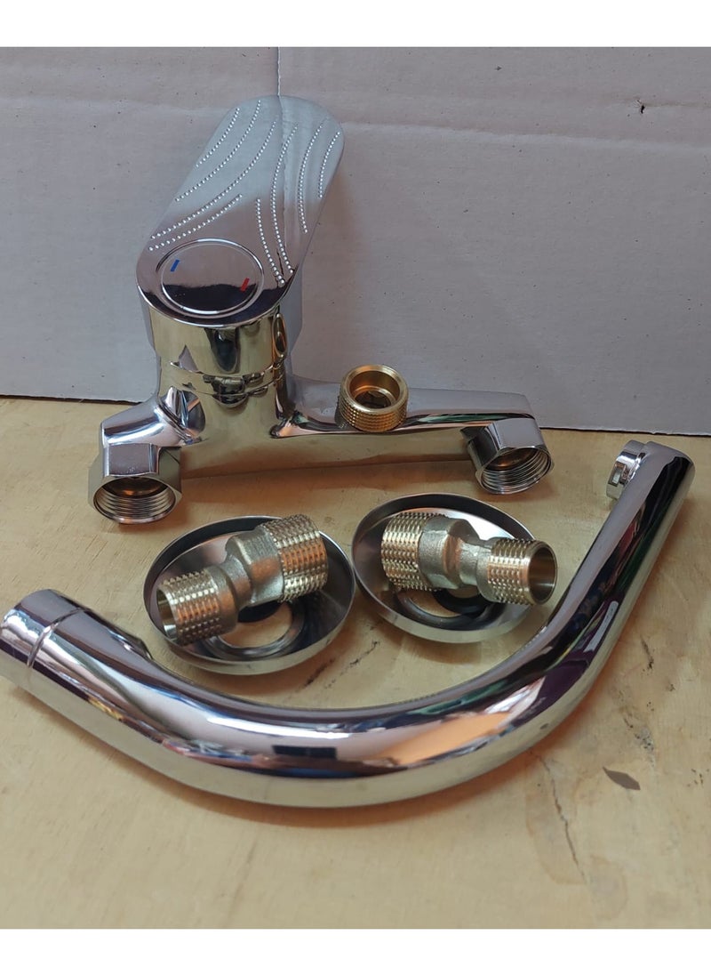 Generic Lgl Double Lever Sink Mixer (Silver)  - Image 5