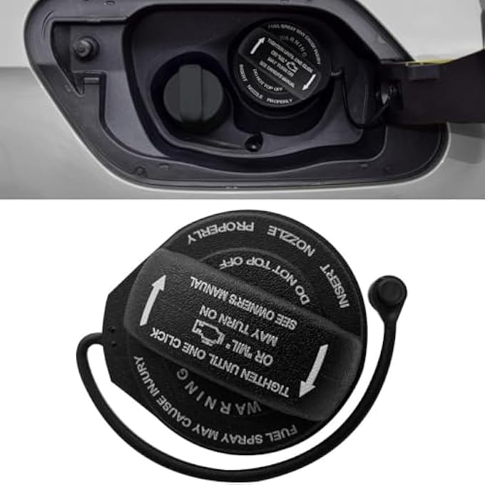rayihni NALACAL Gas Cap Gas Cap Cover Car Accessories Fuel Cap Tightly Sealed Waterproof and Dustproof Inner Cover Fuel Filler Tank Cap Replacement Parts for 8K0201550N 3C0201550N 3C8201550E 5C0201550T - Image 2
