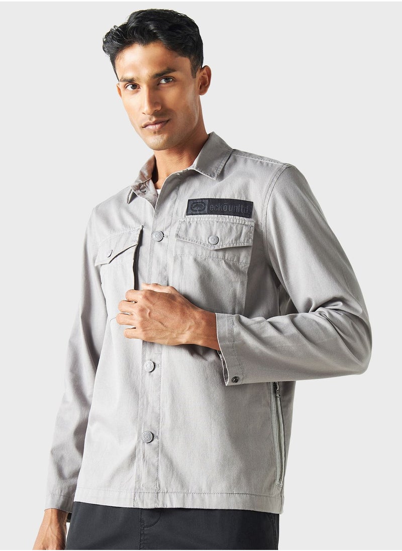 Ecko Unltd. قميص بقصّة عادية مع شعار  - Image 1