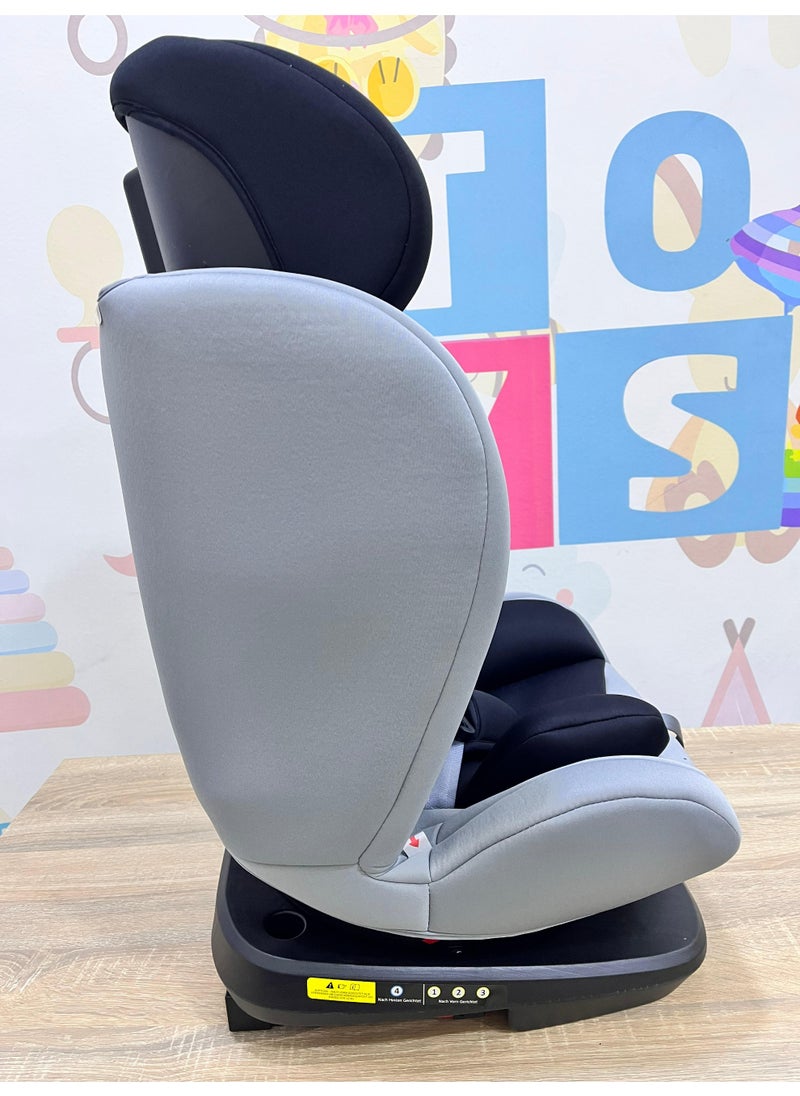 بورباي مقعد سيارة أطفال Burbay Grand دوار 360 درجة مع قاعدة أيزوفيكس - ثورة في راحة طفلك وسلامته  - Image 5