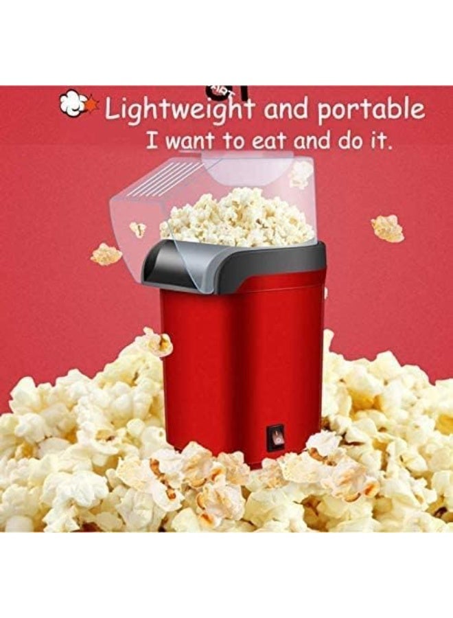 🍿 ماكينة صنع الفشار بالهواء الساخن – جهاز صحي بدون زيت لتحضير الوجبات الخفيفة للأطفال والكبار والمناسبات - Image 2
