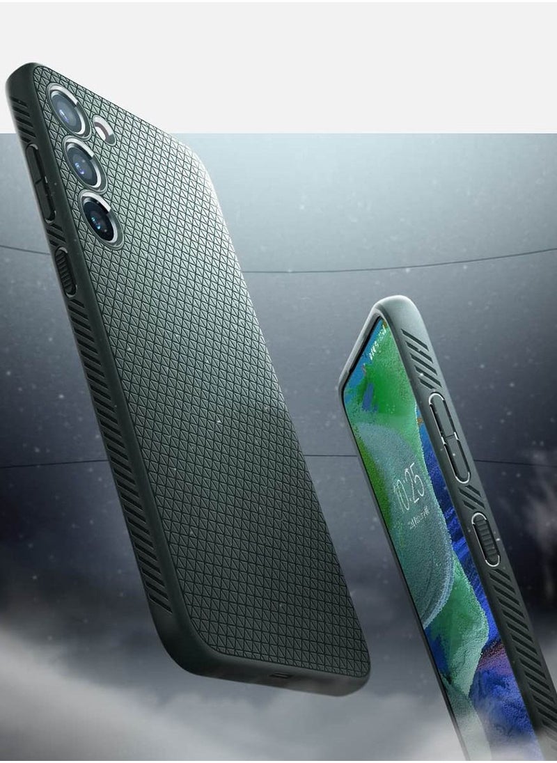 Spigen Liquid Air for Samsung Galaxy S23 PLUS Case Cover (2023) - Abyss Green  - Image 3