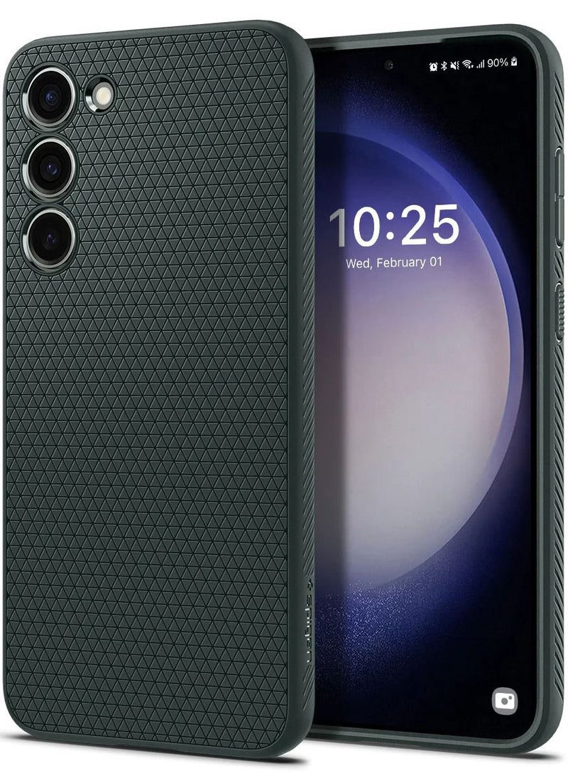 Spigen Liquid Air for Samsung Galaxy S23 PLUS Case Cover (2023) - Abyss Green  - Image 1