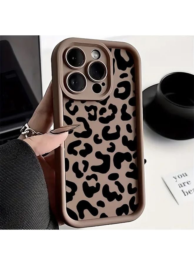 Leopard Painting Soft Phone Case For iPhone 11 Pro In Mixed Color 1 - Image 1