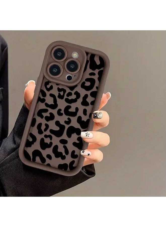 Leopard Painting Soft Phone Case For iPhone 11 Pro In Mixed Color 1 - Image 4