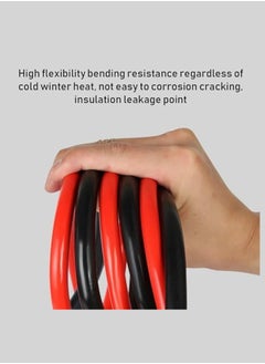 Yuwell Heavy Duty Car Battery Booster Cables Automotive Jumper Cables For Jump Starting Dead Or Weak Batteries Jumper Booster 3000 AMP 2 Meter Cable Multicolor  - Image 4