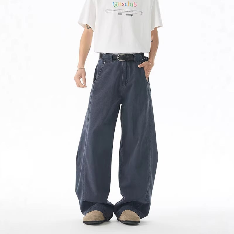 Unisex Casual Daily Denim Jeans - Image 4