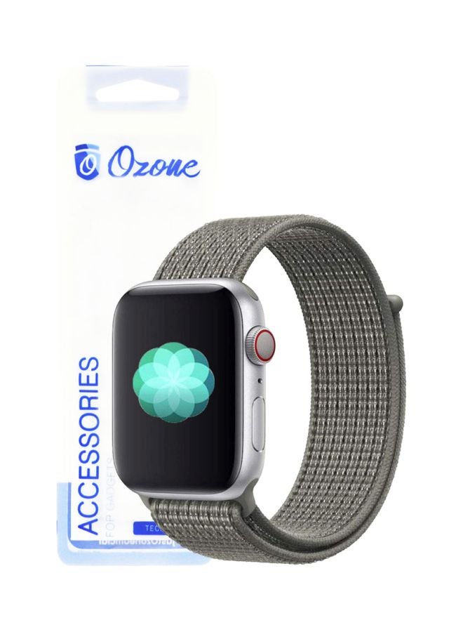 Ozone Replacement Band For Apple Watch Series 1/2/3/4 38/40mm Spruce Fog - Image 2