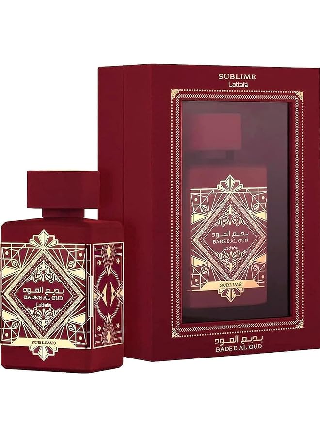 Lattafa Badee Al Oud Sublime Edp 3.4 Fl Oz - Image 1