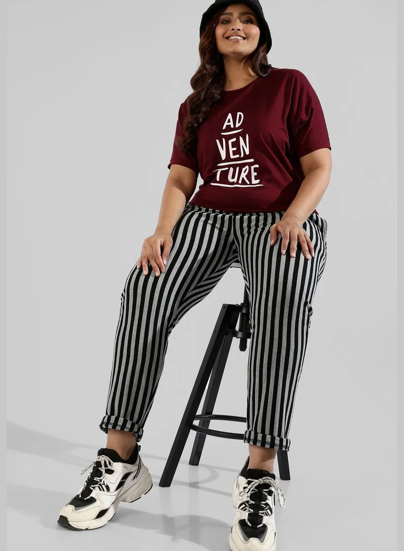 Instafab Plus Plus Size Jogger