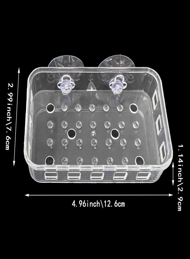 Capiant 1 Pack Suction Cup Soap Dish Holder Soap Case Clear Acrylic Plastic Wall Mounted Shower Soap Holder Bathroom Kitchen Accessory Securely Holds Bar Soap, Sponge, and Toiletries - Image 2