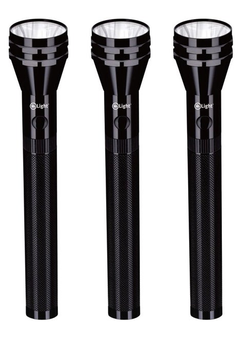 3 Pieces Flashlights Infinity Magic Torch Combo For Daily Use For Emergency Camping Hiking And Travel 4 Hours Runtime 3000 Meters Coverage