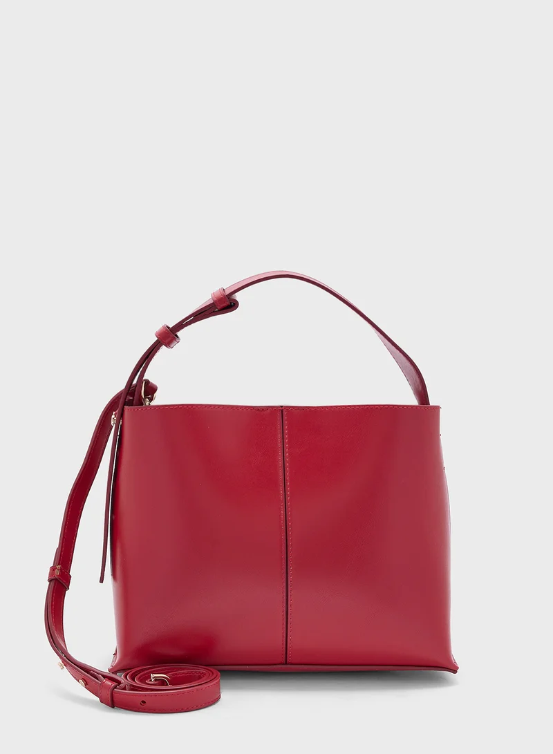 MANGO Mini-Shopper Shoulder Bag
