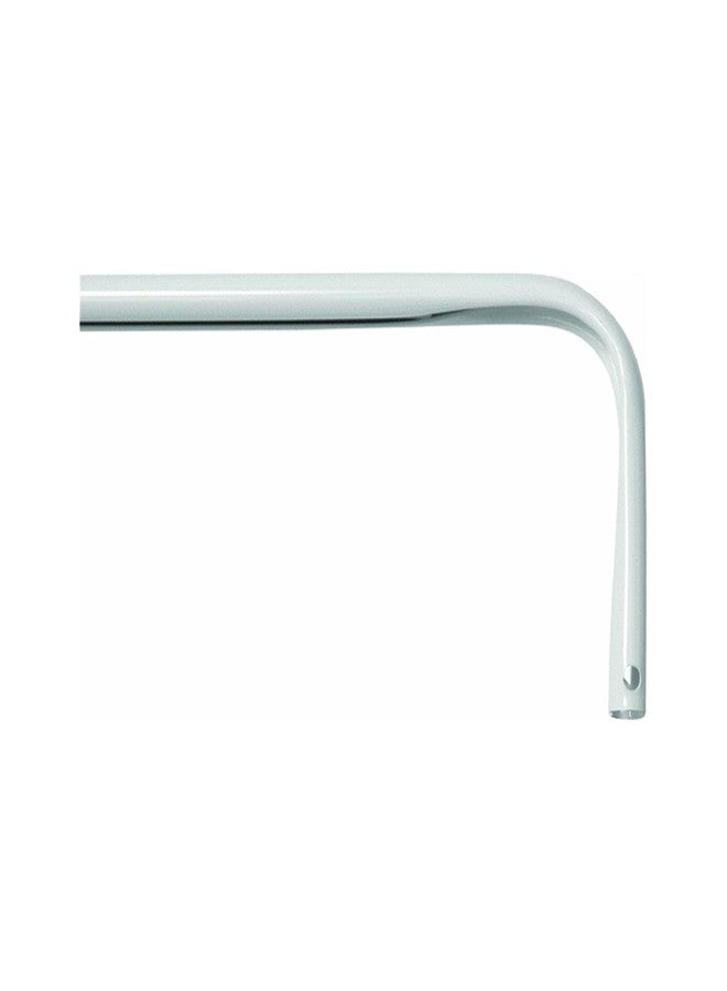 Levolor A7004213283 Heavy Duty Curtain Rod, 26-to-45-Inch Width, White