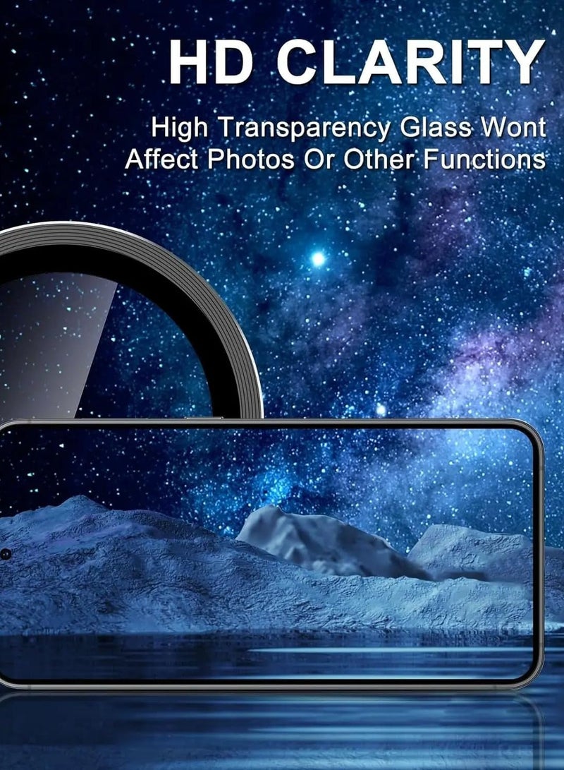 BORTONY Samsung Galaxy A55 5G Privacy Tempered Glass 9H Hardness Anti Spy Tempered Glass Anti-Scratch Pack of 2 Privacy Screen Protectors and 2 Pieces Camera Protection For Samsung Galaxy A55 5G - Image 4