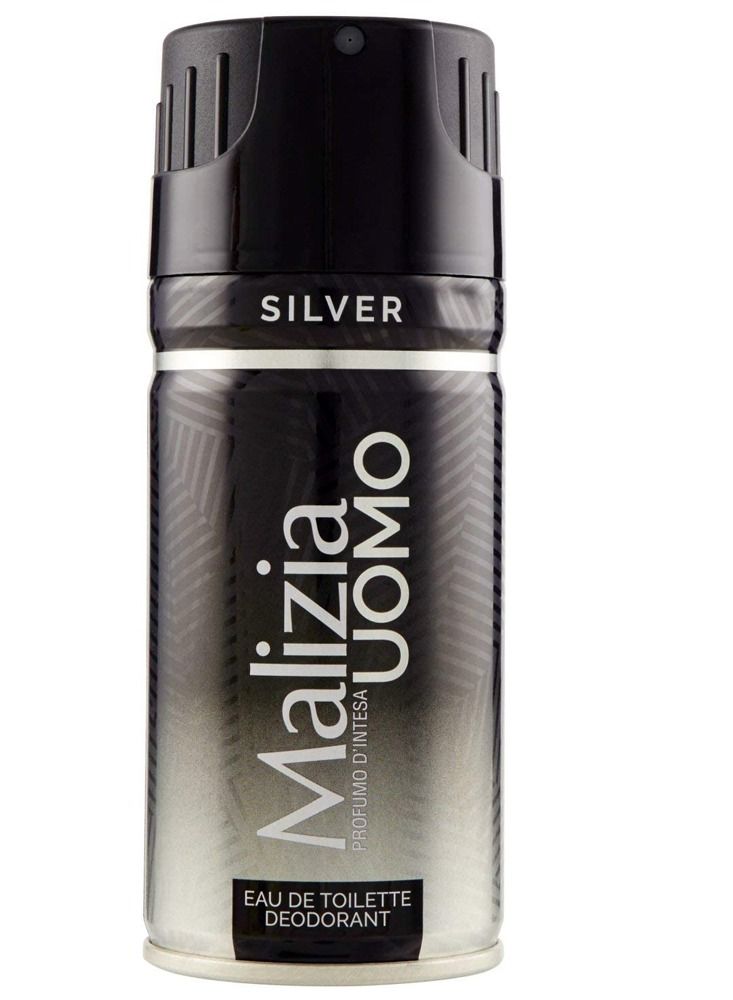 Malizia Uomo Malizia Silver Body Spray 150ml - Image 1