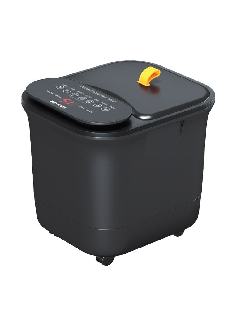 GreenLion Greenlion Foot Bath Massager Black - Spa Quality Electric Foot Massager for Home  - Image 1