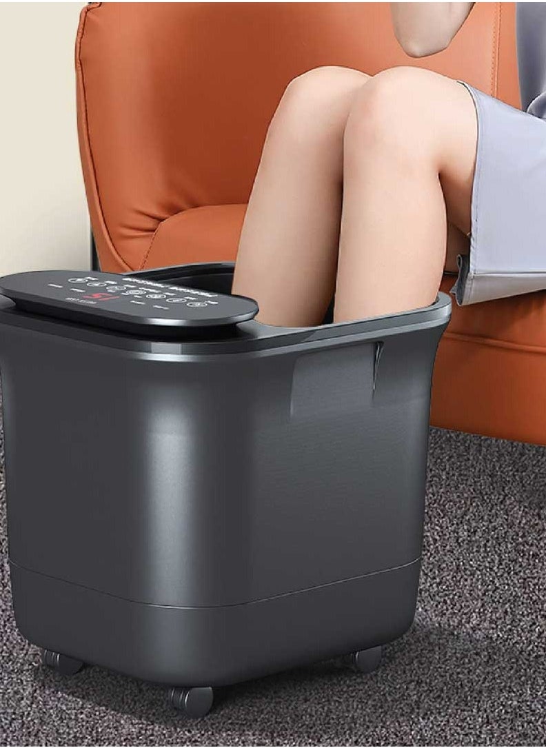 GreenLion Greenlion Foot Bath Massager Black - Spa Quality Electric Foot Massager for Home  - Image 2