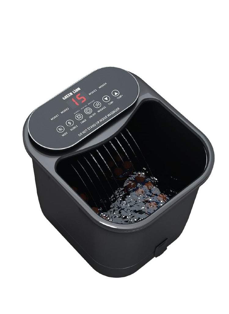 GreenLion Greenlion Foot Bath Massager Black - Spa Quality Electric Foot Massager for Home  - Image 4