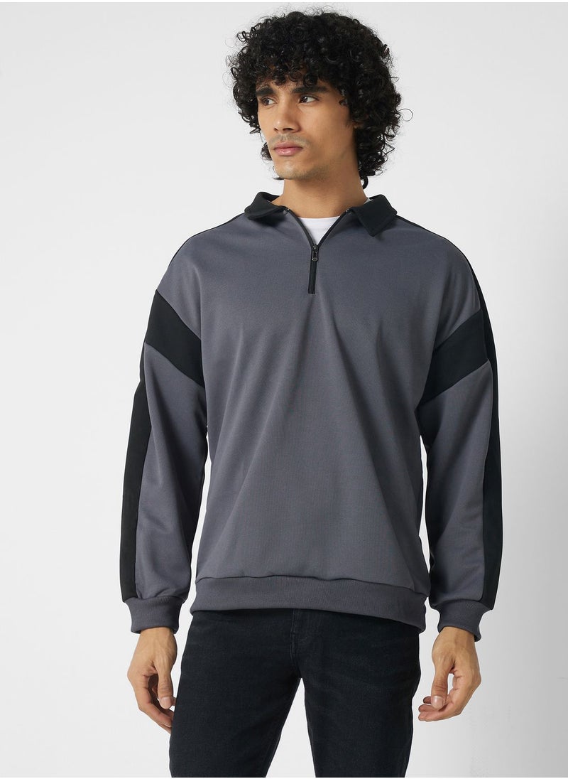 OFF LIMITS - Colourblock Sweater - Image 1