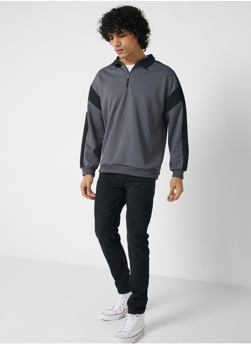 OFF LIMITS - Colourblock Sweater - Image 1