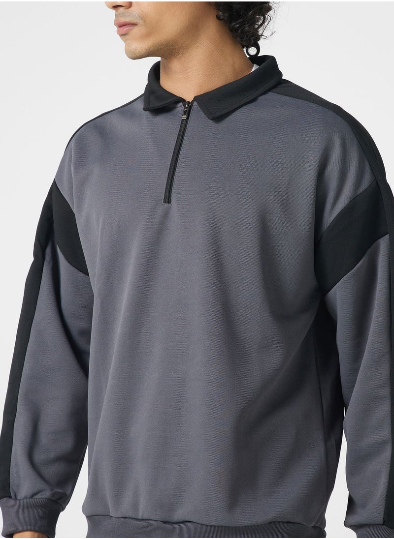 OFF LIMITS - Colourblock Sweater - Image 1
