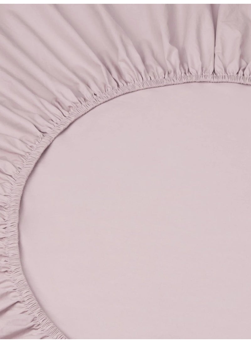 تى ام هوم ملاية  باستك   روز من TM Home – قطن طبيعي 100%، 400 غرزة، جودة فندقية 5 نجوم - Image 2