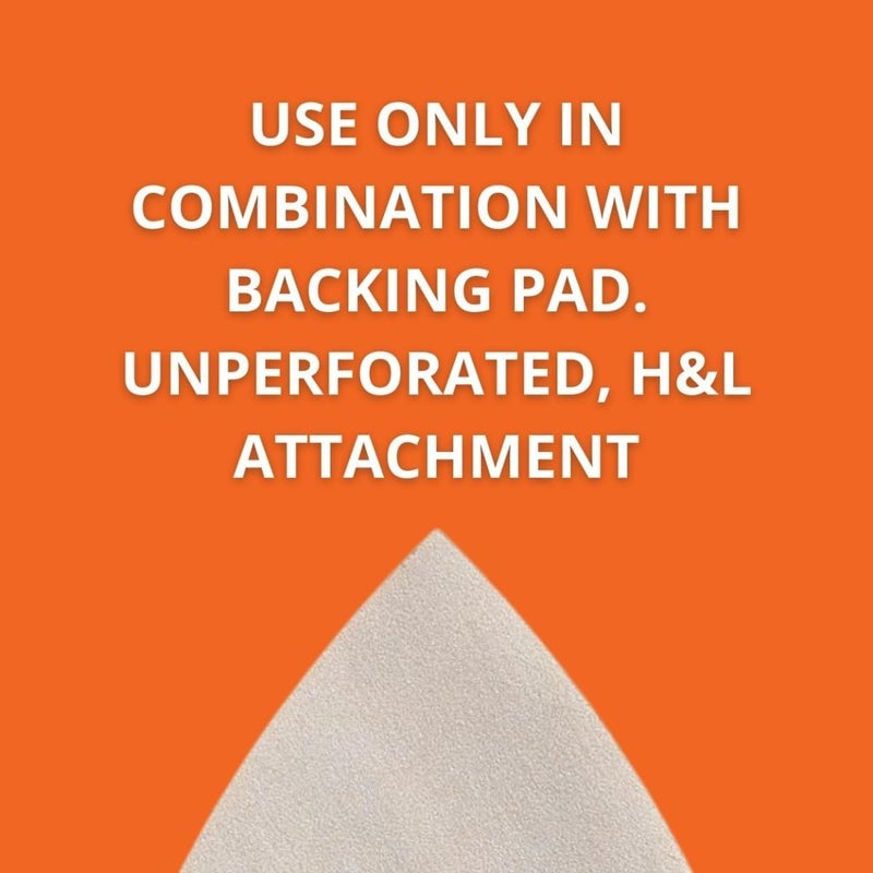 Fein Super-Soft Sanding Sheets for Alloy Rims & Repairs - Hook & Loop Attachment, Multi-Material Use, Unperforated, 500 Grit, 3-1/8" Edge Length, 50-Pack - 63717179016 - Image 4