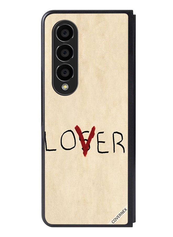 Covernex Protective Case Cover For Samsung Galaxy Z Fold 4 Lover Or Loser - Image 1