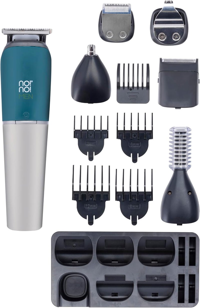 no!no! nono Mens Multi Groomer AllinOne for Face and Body Hair Trimmer Electric Shaver  Nose Ear Trimmer Full Manscaping  Rechargeable 
