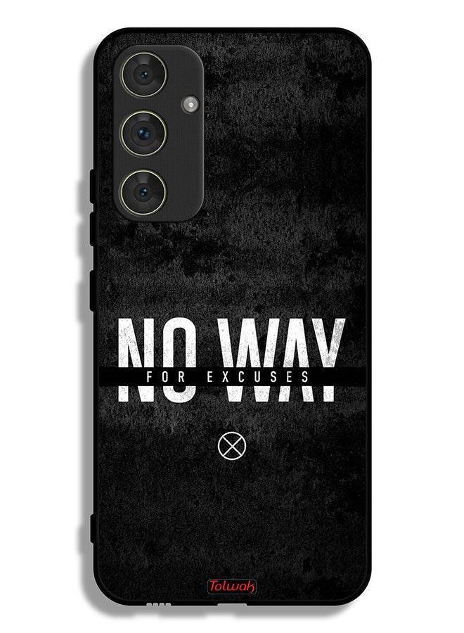 Tolwak Samsung Galaxy A54 5G Protective Case Cover No Way For Excuses - Image 1