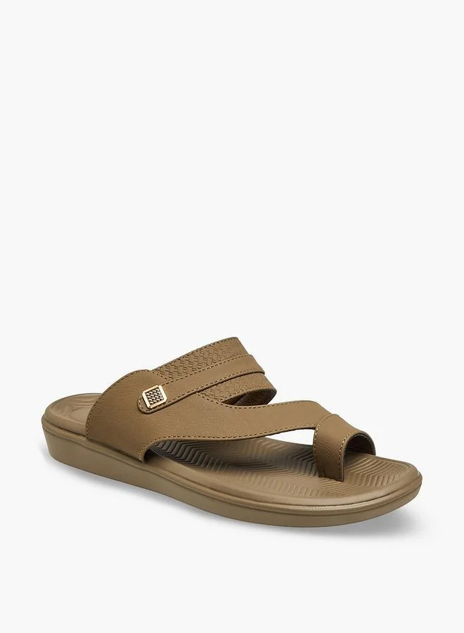 LBL By Shoexpress Men Textured Arabic Sandals