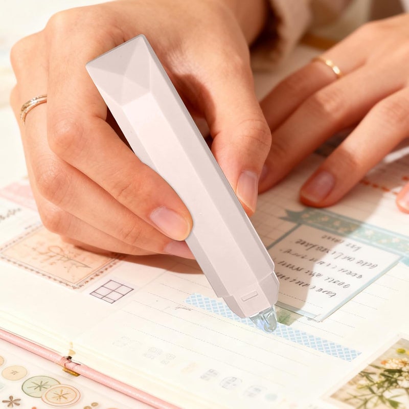 Pink Double Sided Permanent Craft Tape 4 Piece Set for Journaling Wrapping Photo Mounting - Image 4