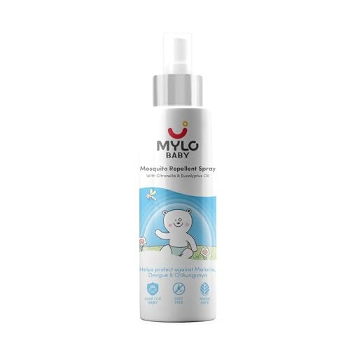 Mylo Baby Mosquito Repellent 100 ml | Mosquito Spray | No Pesticides, Non toxic,No Harmful Chemicals, DEET Free - Image 1