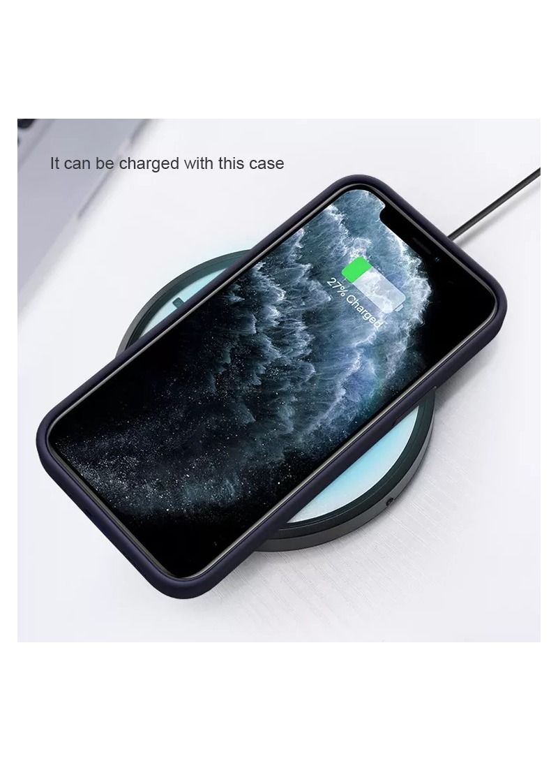 iPhone 13 Pro Max Case, Protective Back Cover Silicon with Magsafe Case for iPhone 13 Pro Max Blue 6.7" - Image 2