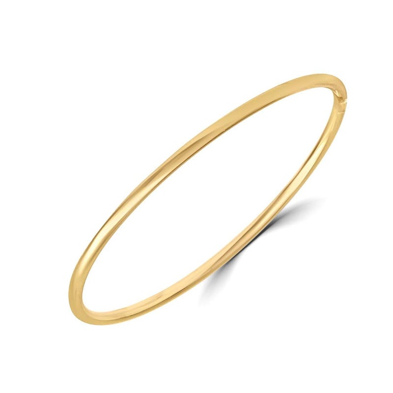 ZAVYA 925 Sterling Silver Opulent Gold Plated Bangle| Gift for Women & Girls|With Authenticity Certificate & 925 Stamp - Image 5