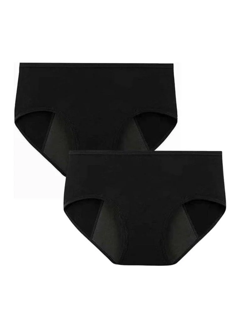 TUMMY Full Coverage Heavy Flow Reusable Period Panty for women - Pack of 2
