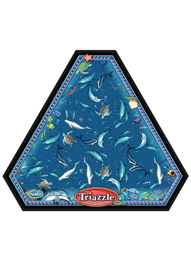 thinkfun - Think Fun Triazzle Picture-Matching Brainteaser (Dolphins) Puzzle for Ages 8 and Up (76491) - Image 1