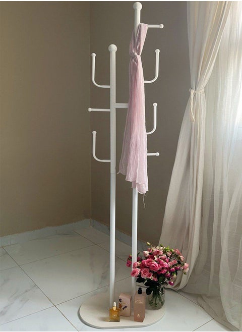 Vertical clothes hanger with a modern and elegant design for entrances and bedrooms