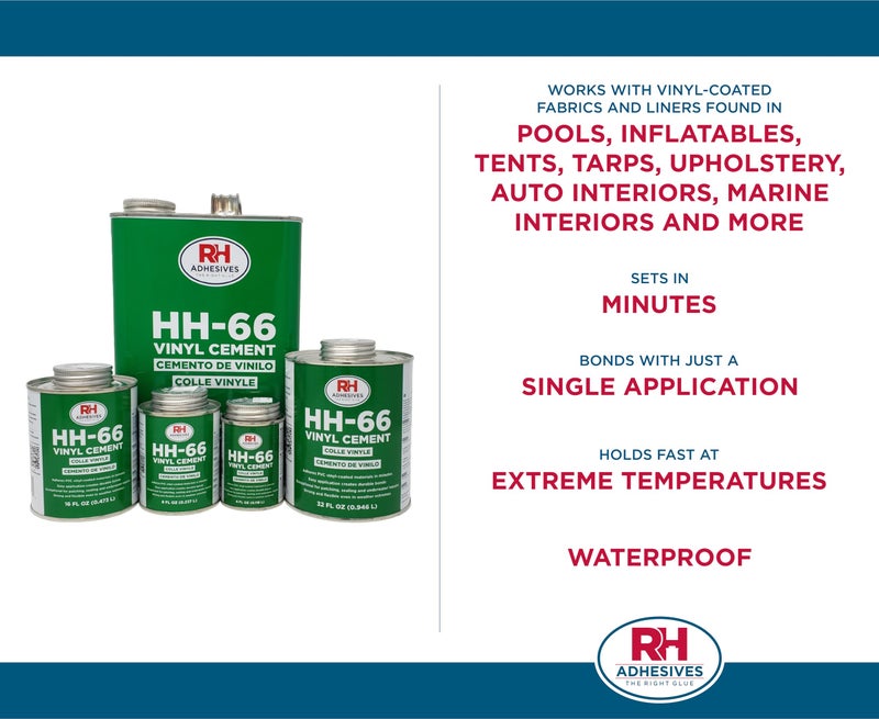 RH Adhesives HH-66 Vinyl Cement, 1 Gallon - RH Adhesives - Image 4