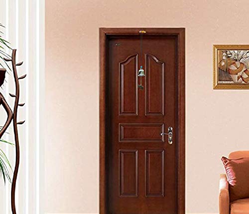 DMtse Chinese Lucky Feng Shui Elephant Vintage Bell for Wealth and Safe, Success, Ward Off Evil, Protect Peace - Home Garden Car Interiors Hanging Charm Wind Chime Good Luck Blessing - Image 3