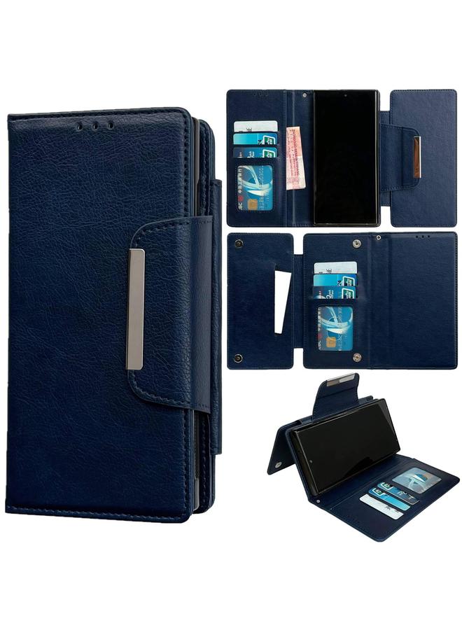 S-TOP Case For Samsung Galaxy A36 5G Multifunctional 7-Card Wallet Leather Phone Case - Image 1