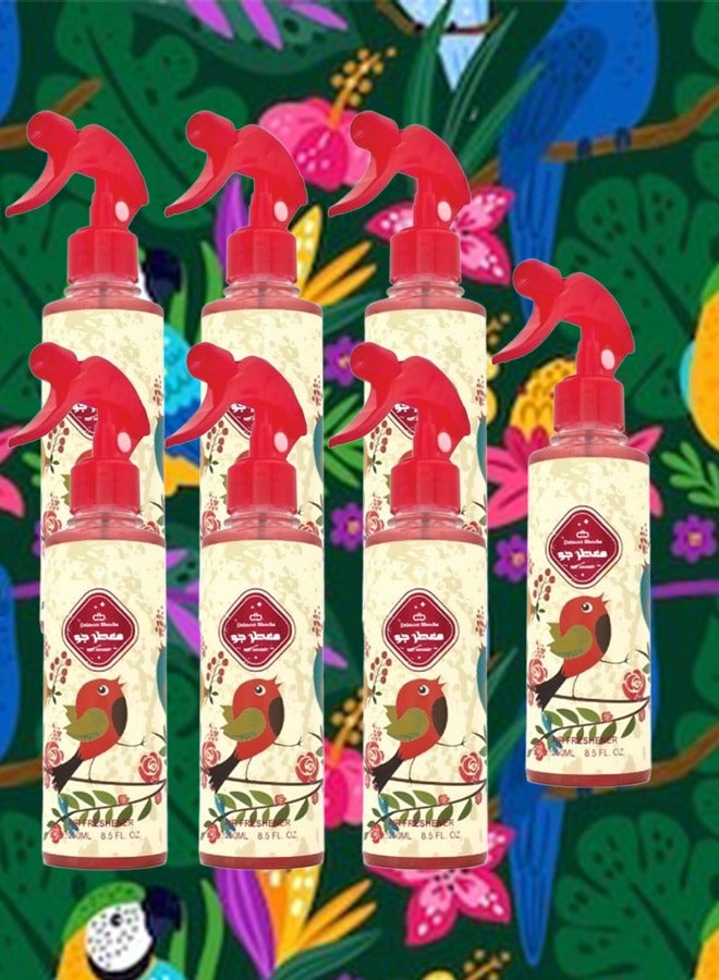 Genie Collection 7 Pieces Red Air Freshener 250ml - Image 1